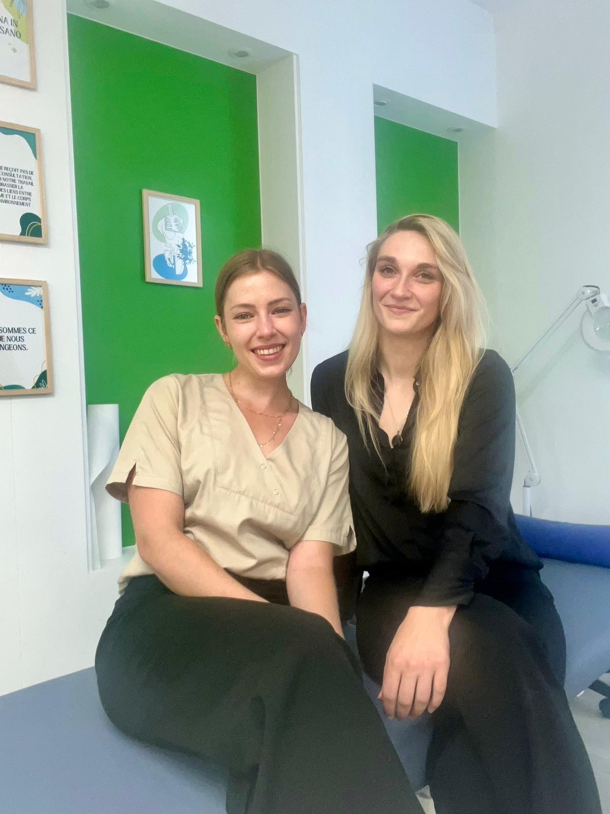 Marie Schutz et Alicia rodier osteo hochfelden Marie Schutz et Alicia rodier osteo hochfelden